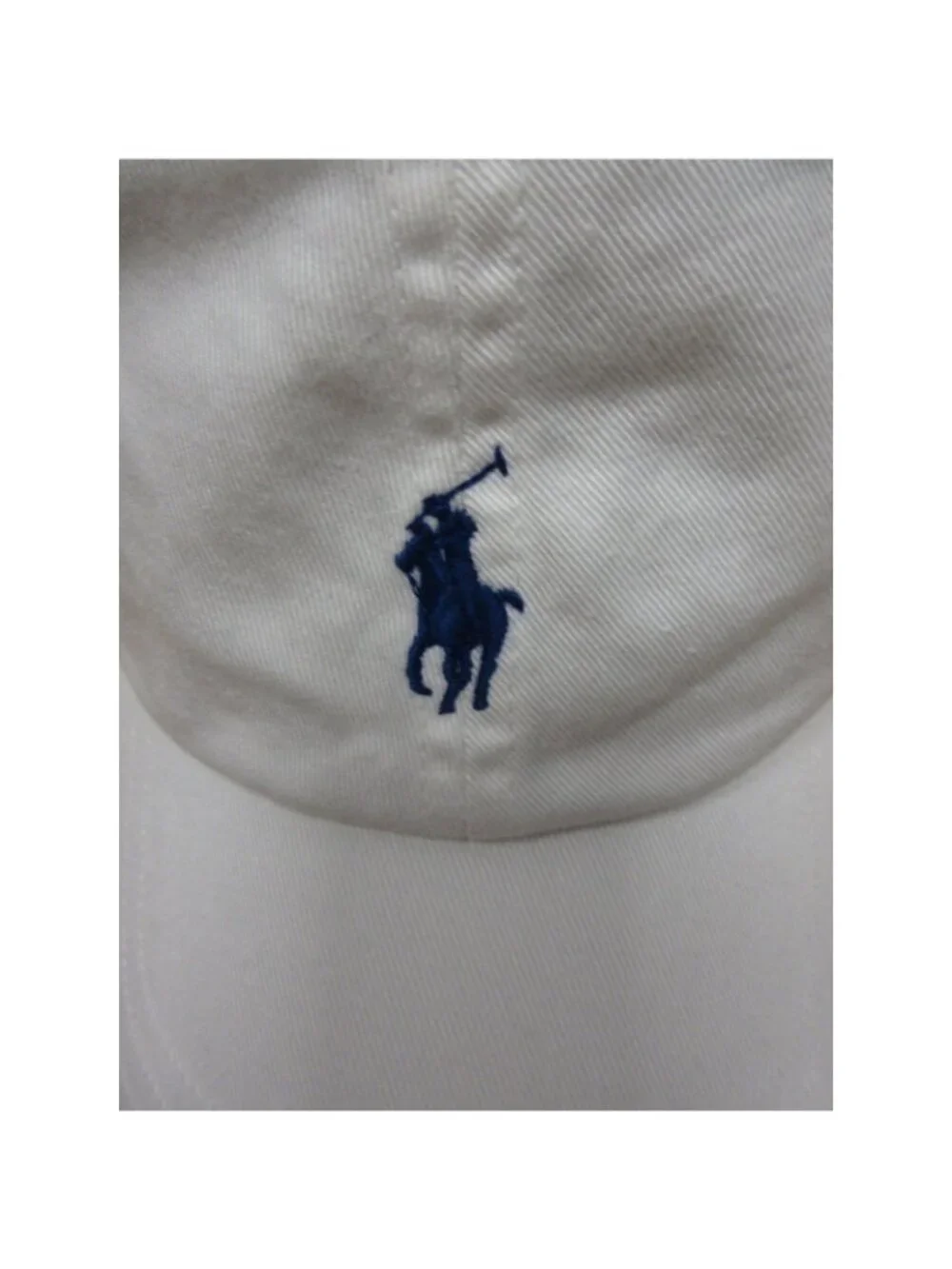 Polo Ralph Lauren Hat Cap Strapback White Adjustable Pony Heritage